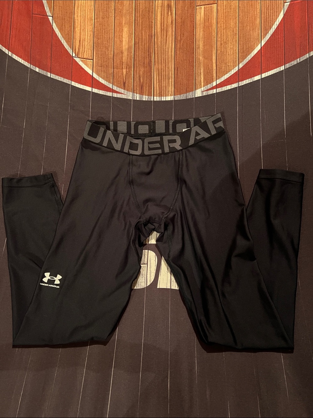 Under Armour Boys Black  Compression Boxer Briefs leggings
